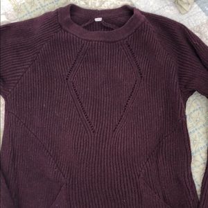 Lululemon sweater, Sm purple, size S